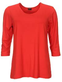 zazou-t-shirt-a-lijn3-4-mouw-red-08_1