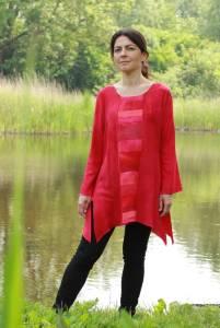 blouse rood 1
